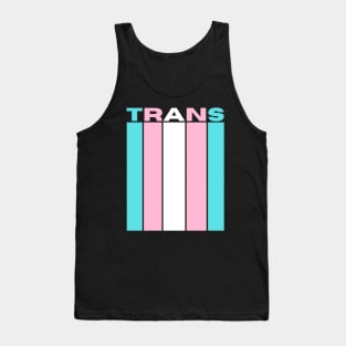 Trans Flag Tank Top